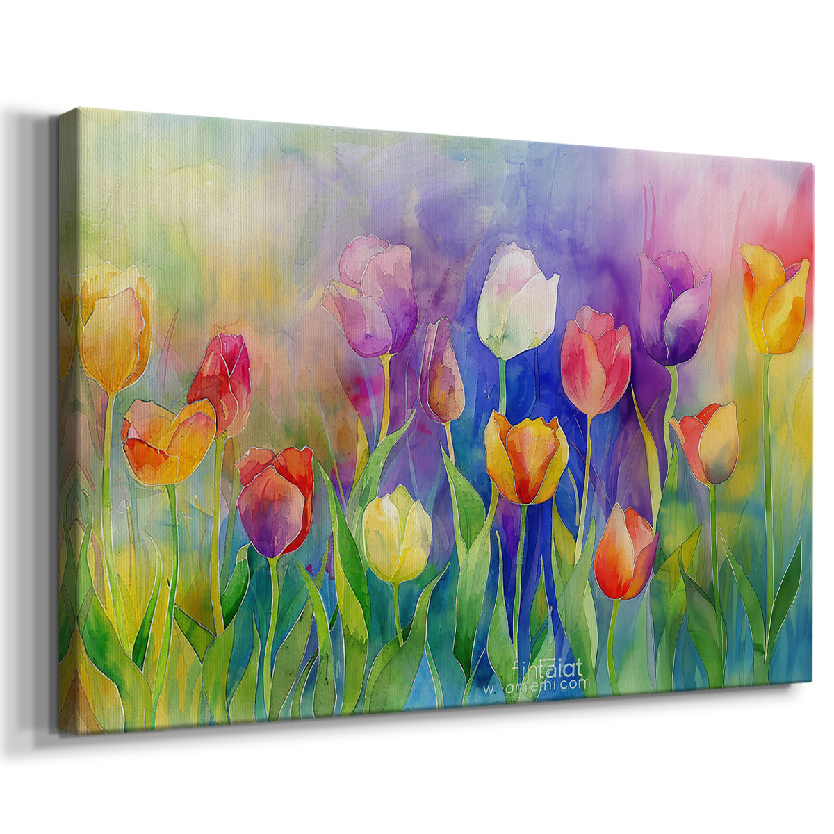 Winston Porter Floral Series-CXXVII -Gallery Wrapped Cavas | Wayfair
